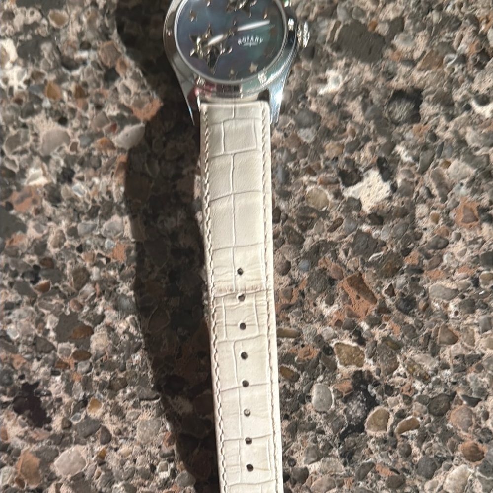 Rotary Watches Silver Blue Dial self winding - Picture 4 of 5